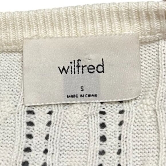 Aritzia White Crew Neck Sweater - Picture 6 of 8
